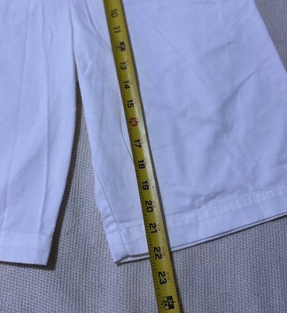 Polo Ralph Lauren Boys White Chino Shorts Size 18 Cotton Twill Preppy Casual - Picture 2 of 8